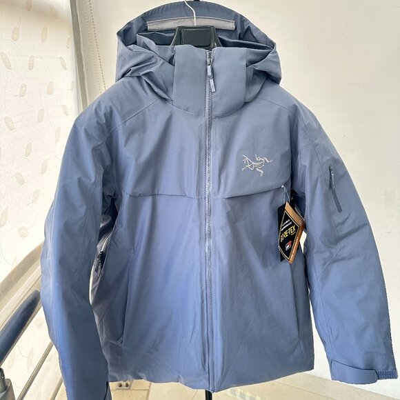 Arc'teryx Other - Men's Goose Down Arcteryx Logo Waterproof Warm Hooded Ski Puffer Jacket